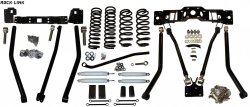 WJ 4" ROCK-LINK PRO Long Arm Lift Kit